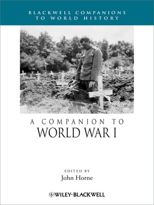 cover image of A Companion to World War I